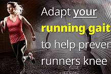 Retraining your gait to help prevent runners knee